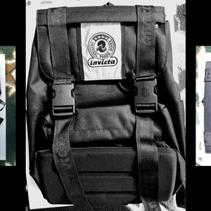 Invicta Jolly Fluo Black Backpack